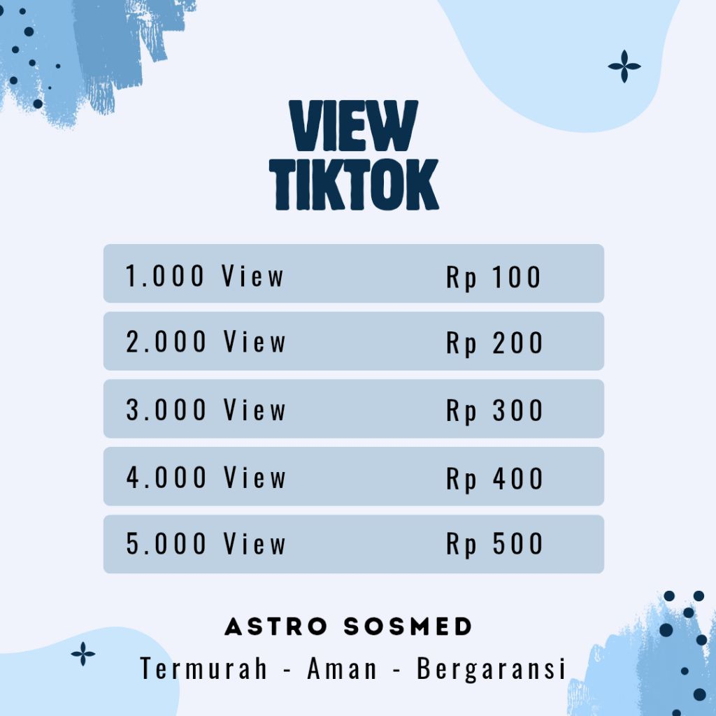 View tiktok Real Permanen Termurah Aman Dan Bergaransi View Views Viewer