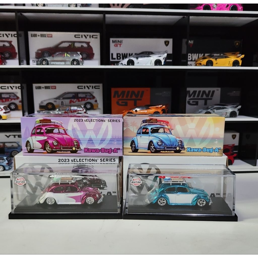 Hotwheels RLC Kawa Bug Blue & Pink