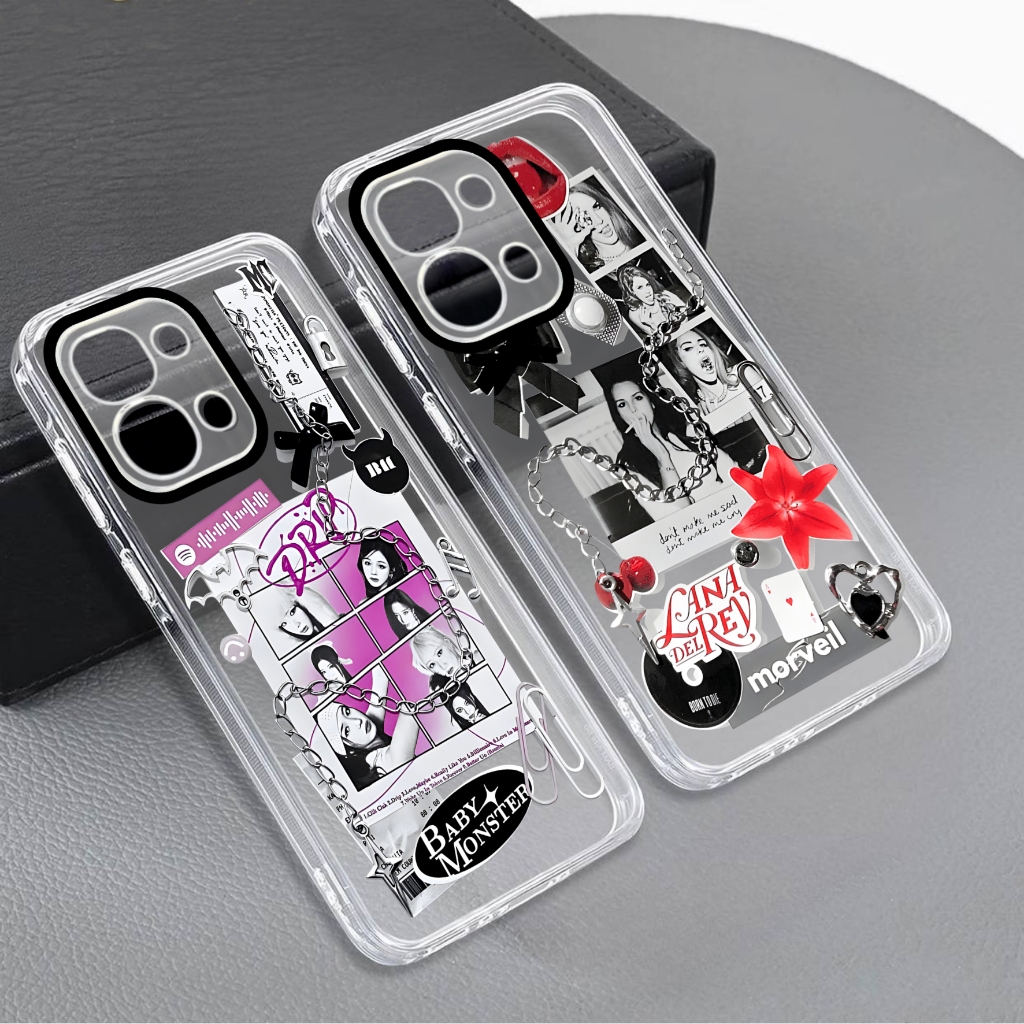 CS-53 Casing Hp Oppo A6 Pro A5 Pro Clear Case A5X A5 2025 A3X A5i Custome Softcase Bening Transparan