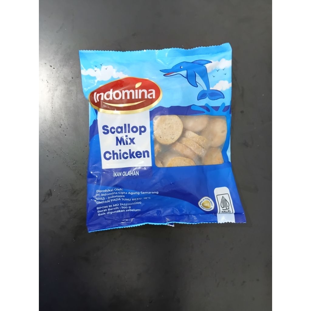 Indomina Scallop Mix Chicken 500gr