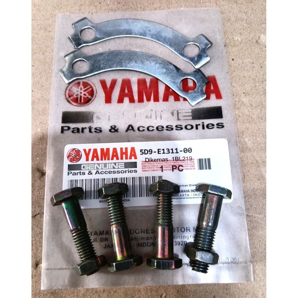 1 SET BAUT NAP GEAR+ PLAT GEAR BELAKANG YAMAHA VEGA ZR