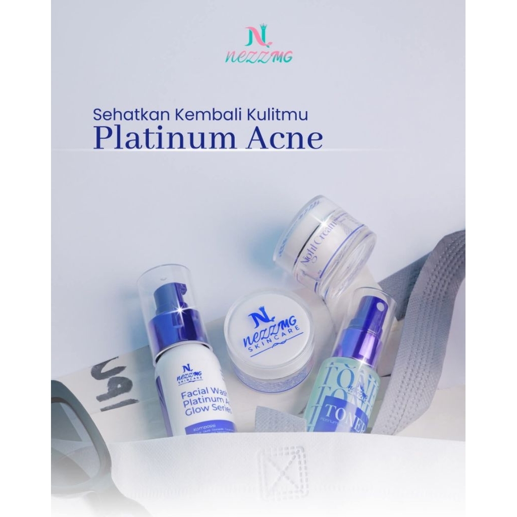 nezzMG Skincare Platinum Acne Glow Series