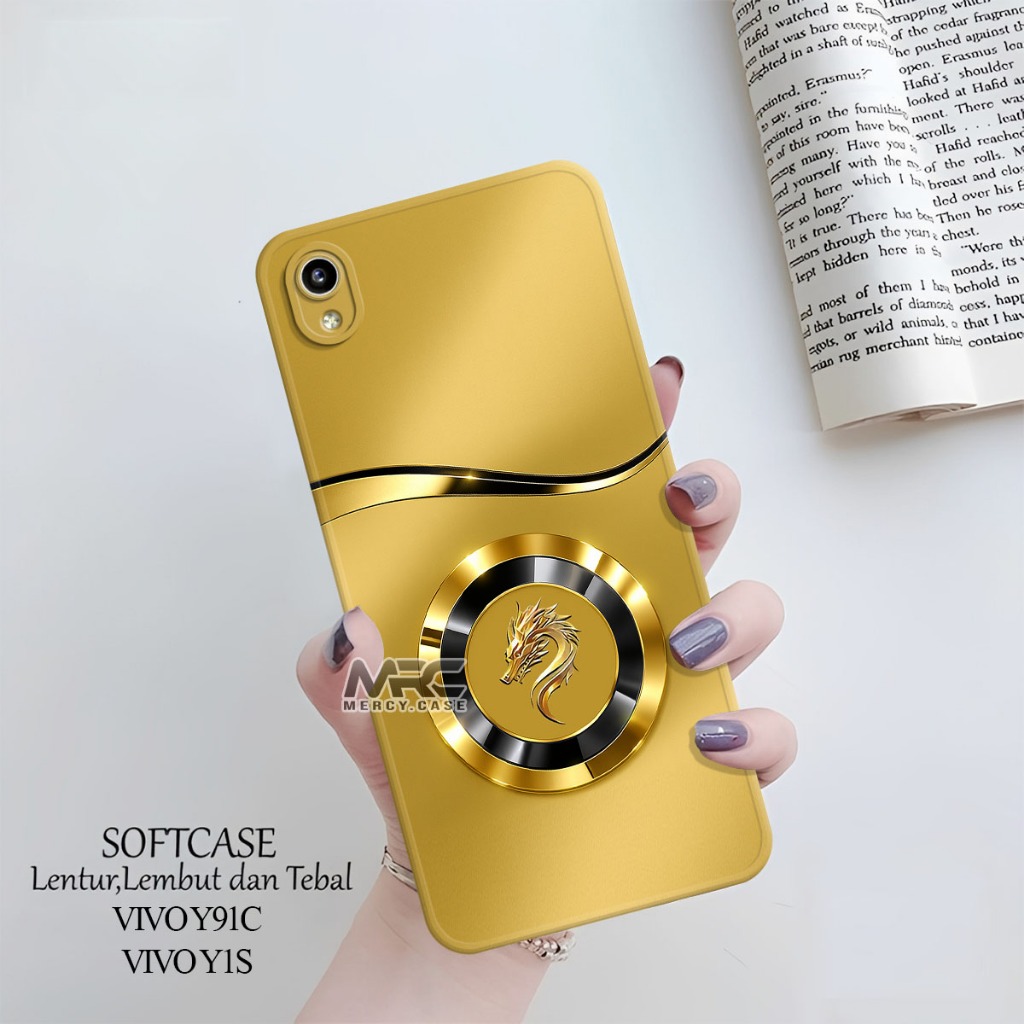 Case VIVO Y91c - VIVO Y1s - Type lainya via chat - Karakter - Terbaru - Casing - Softcase - Silikon 