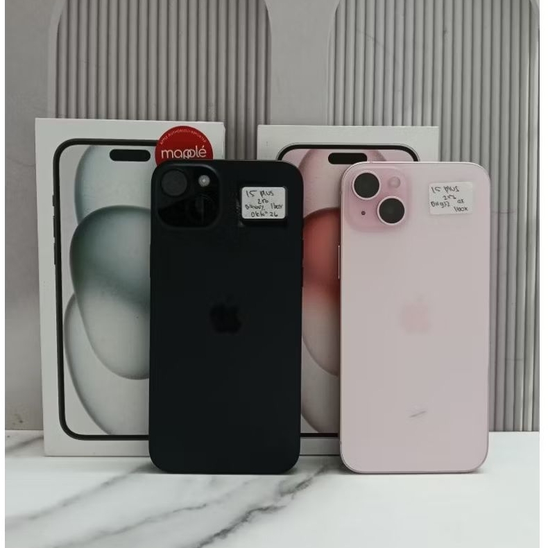 iphone 15 plus 256Gb resmi second