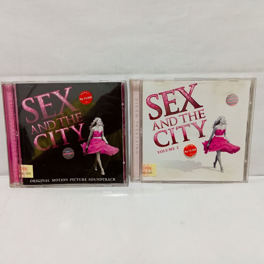 CD OST Sex And The City Volume 1 & 2 (2 CD)