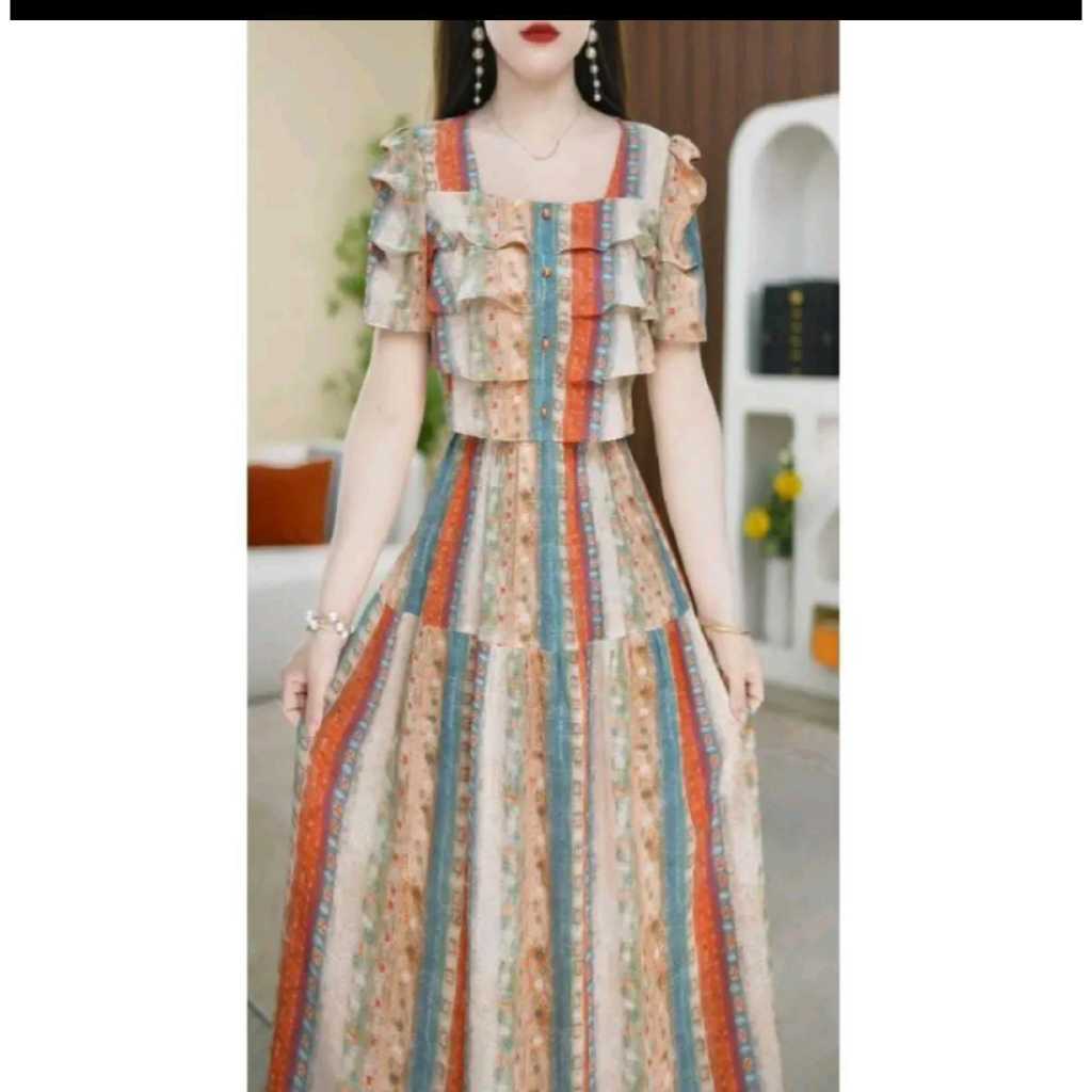 New Summder Indian Dress Women Clothes Long Maxi Vintage Sexy Korean Casual Boho Bohemian Floral Rob