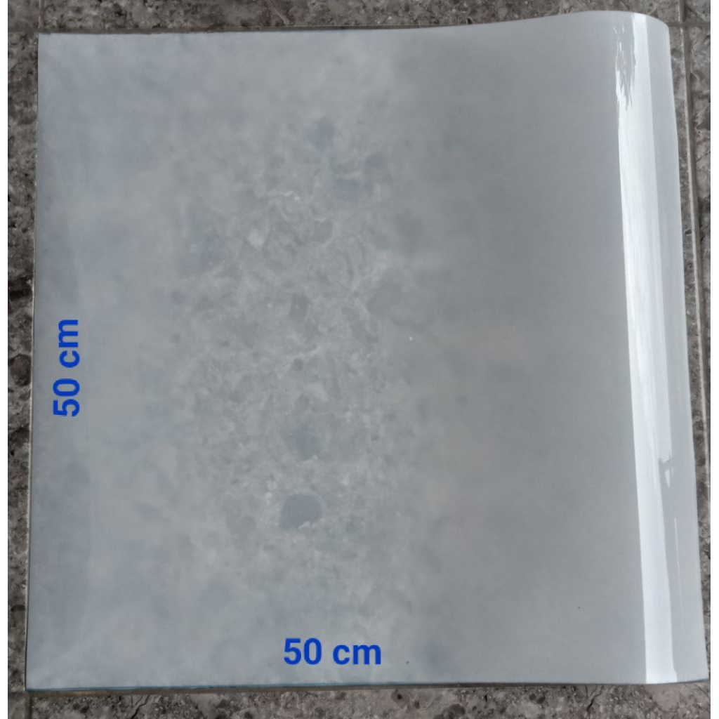 Mika lembaran putih susu P 50 cm x L 50 cm