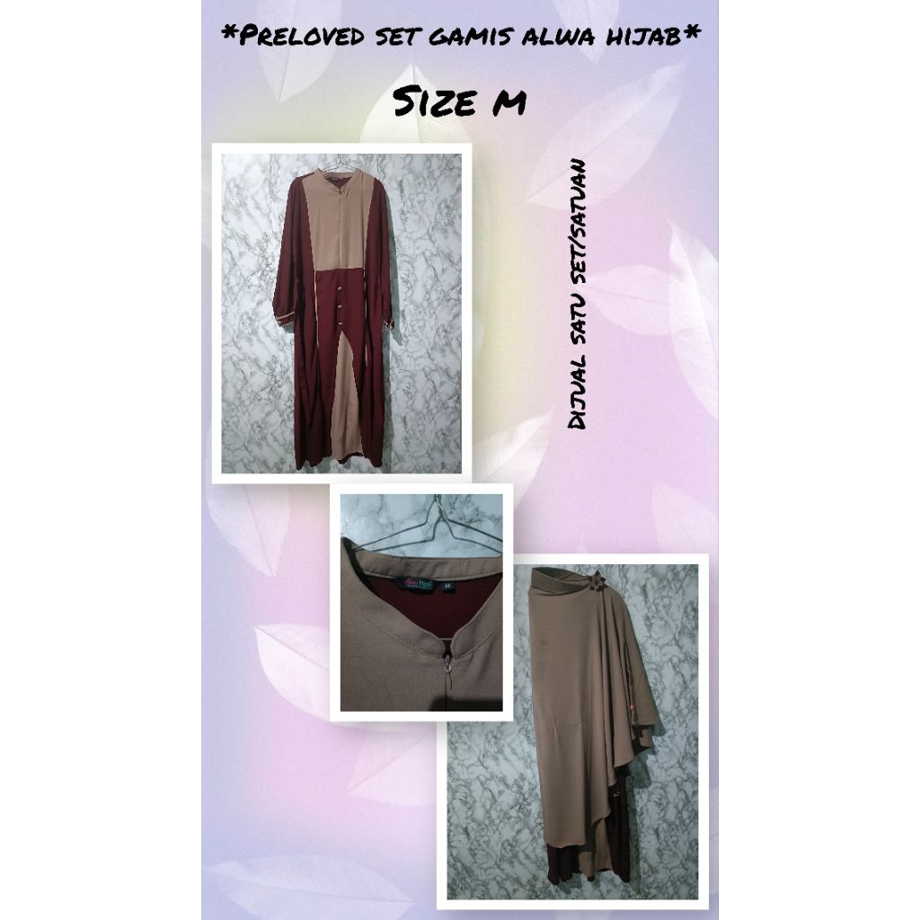 gamis syar'i alwa hijab