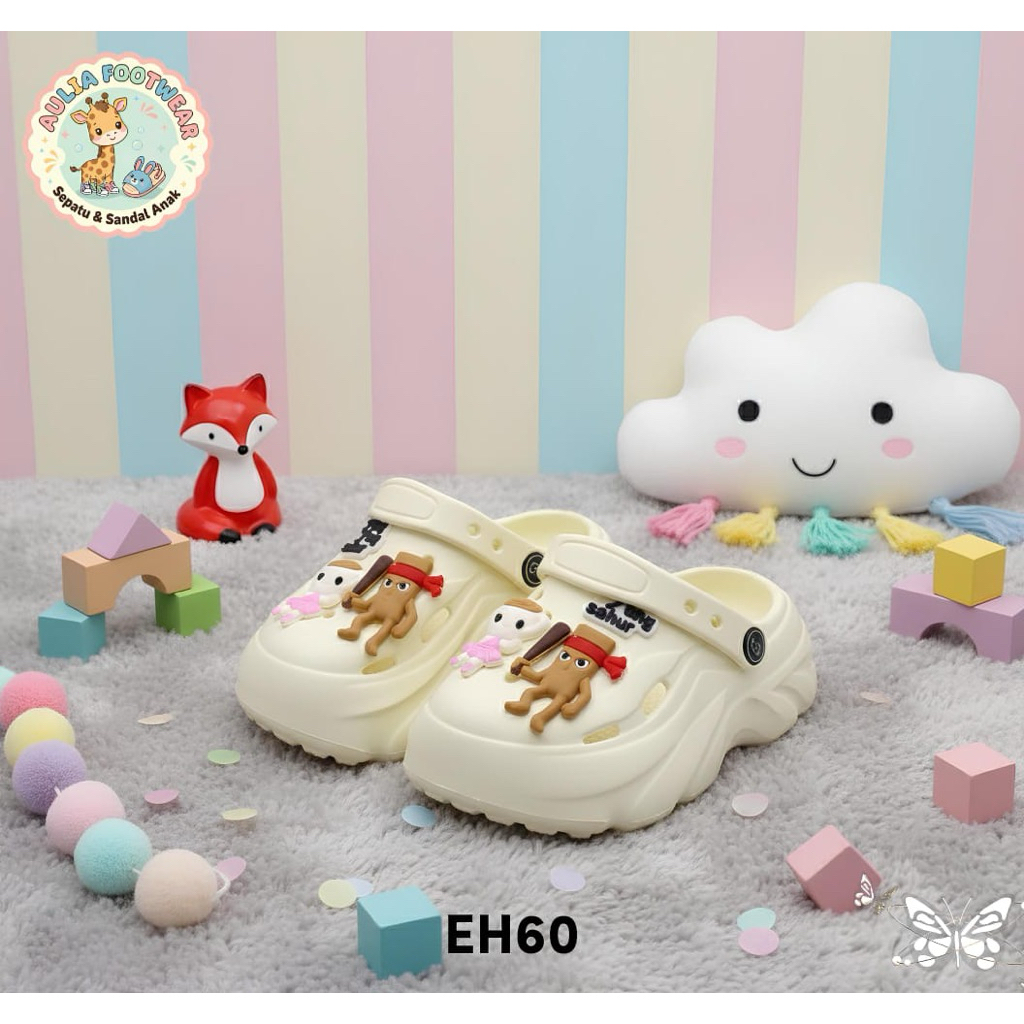 SENDAL MODEL BAIM ANAK PEREMPUAN 1-7 TAHUN