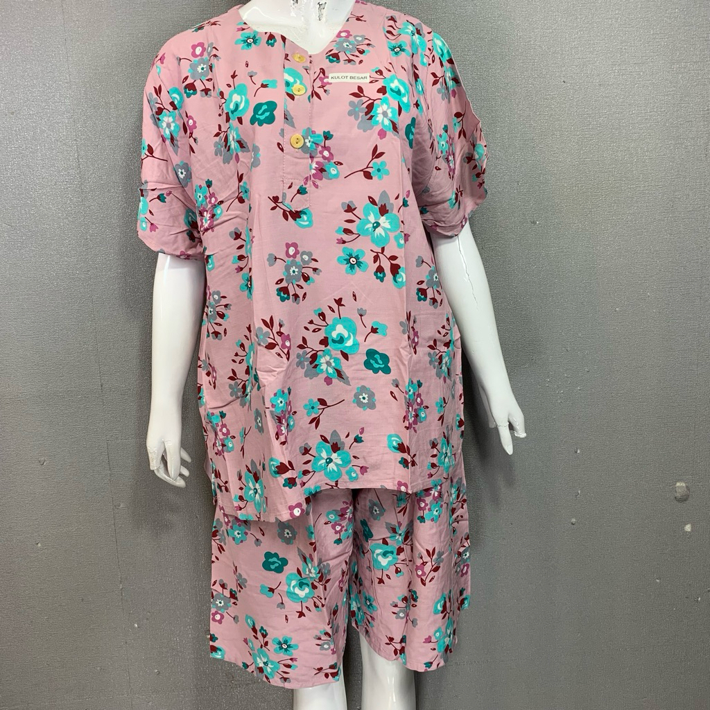 Batik HAP - LD 126 Jumbo Stelan Kulot Hap | Batik Hap