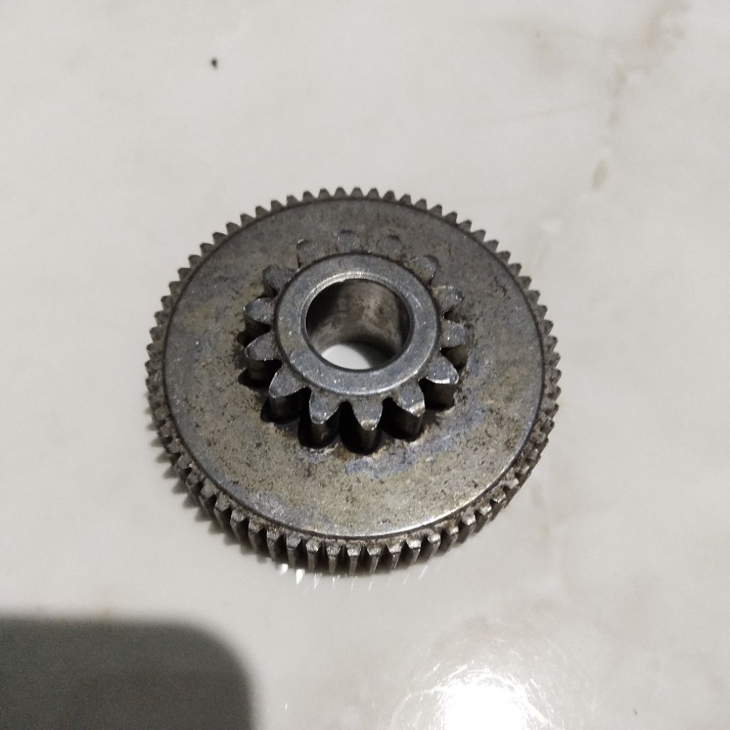 Gigi Ger Gir Gear Penghantar Double Stater Elektrik Kecil Suzuki Smash 110 Second Original Copotan M