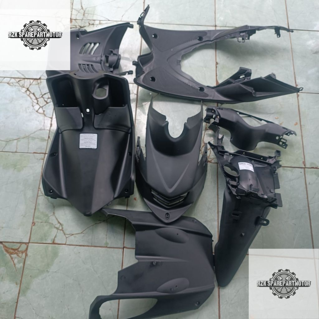 Cover Full Set Body Kasar Yamaha Mio Soul Karbu Lama/Body Set Kasar Mio Sol Soul Karbu