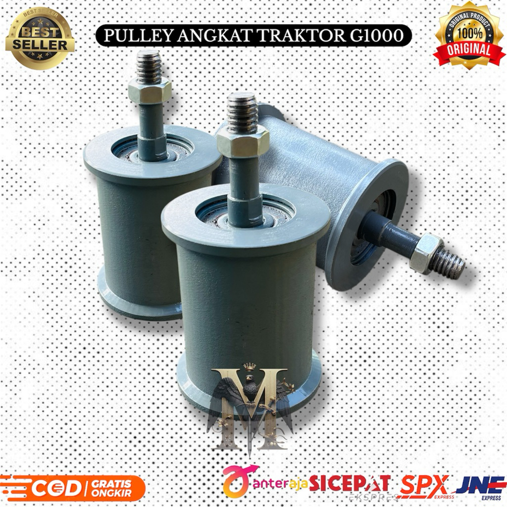 Pulley Angkat Traktor Quick KUBOTA G1000 Original | Tension pully M1000A E85 G600 BOXER G3000 ZEVA |