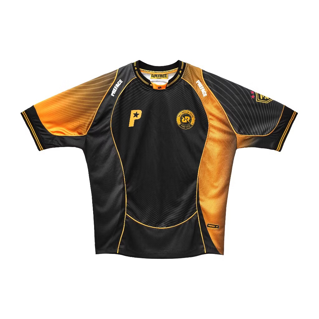 JERSEY PREFACE X RRQ JERSEY BLACK POLIESTER REGULAR FIT ORIGINAL | JERSEY PREFACE | JERSEY RRQ ORIGI