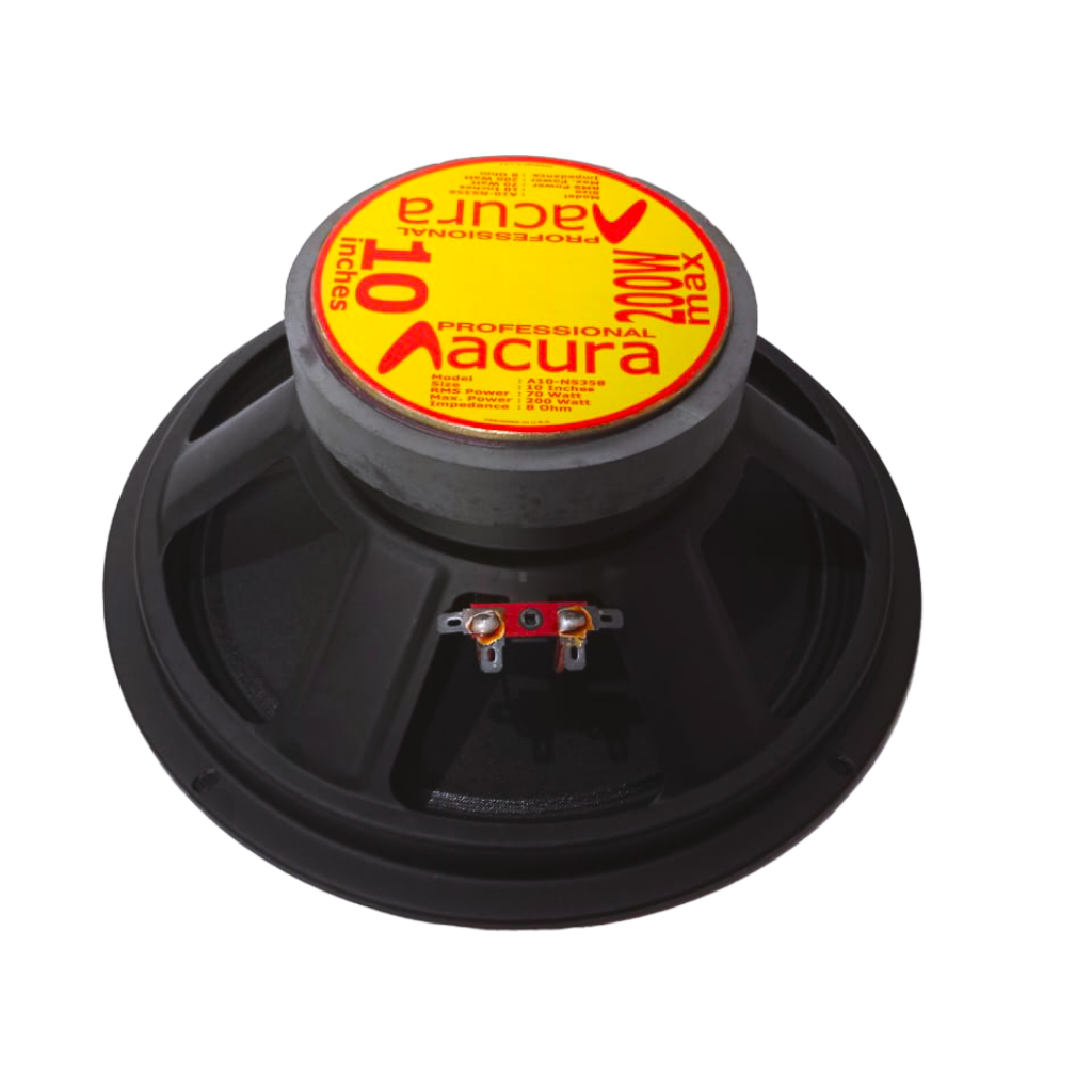 Acura Speaker 10 Inch 200 Watt Dual Cone Spiker Akura 10" DC Max Power 200 Watt Spiker corong