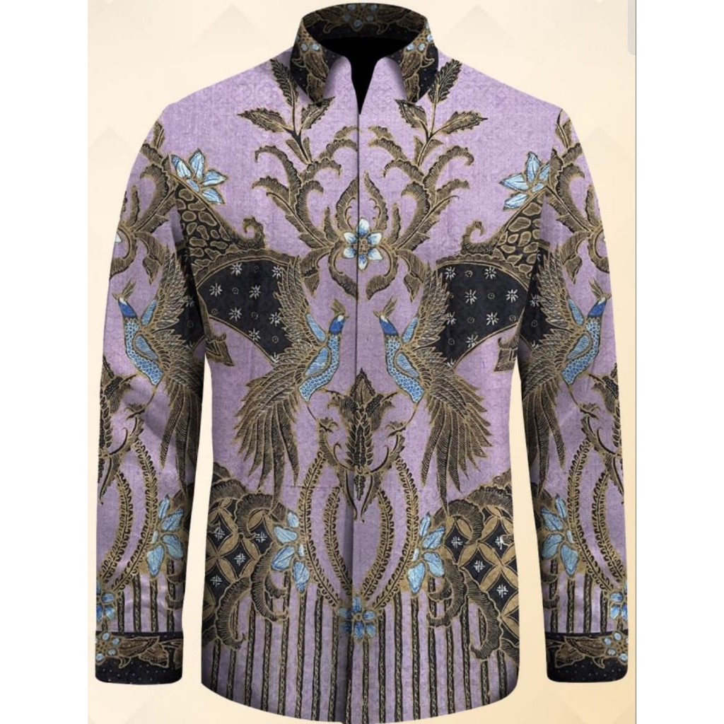 kain batik tulis pria kain batik tulis sutera pola kemeja