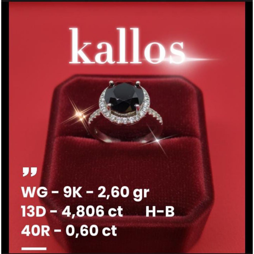 Cincin Berlian dan Emas, Berlian Black