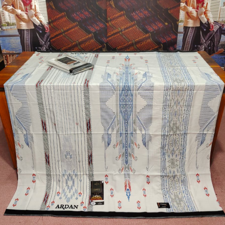 SARUNG ARDAN BRILIANT PUTIH SARUNG MEWAH ARDAN SARUNG PRIA DEWASA