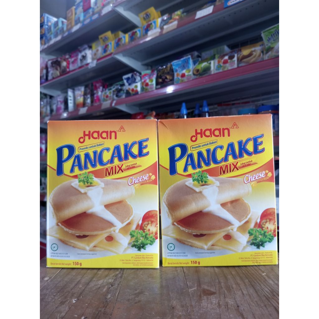 Haan Premiks Pancake mix Cheese Flavour 150gr | Haan Pancake mix Rasa Keju