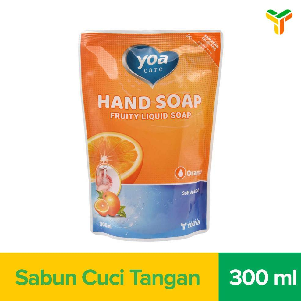 Yoa Hand Soap Orange Reff 300 Ml