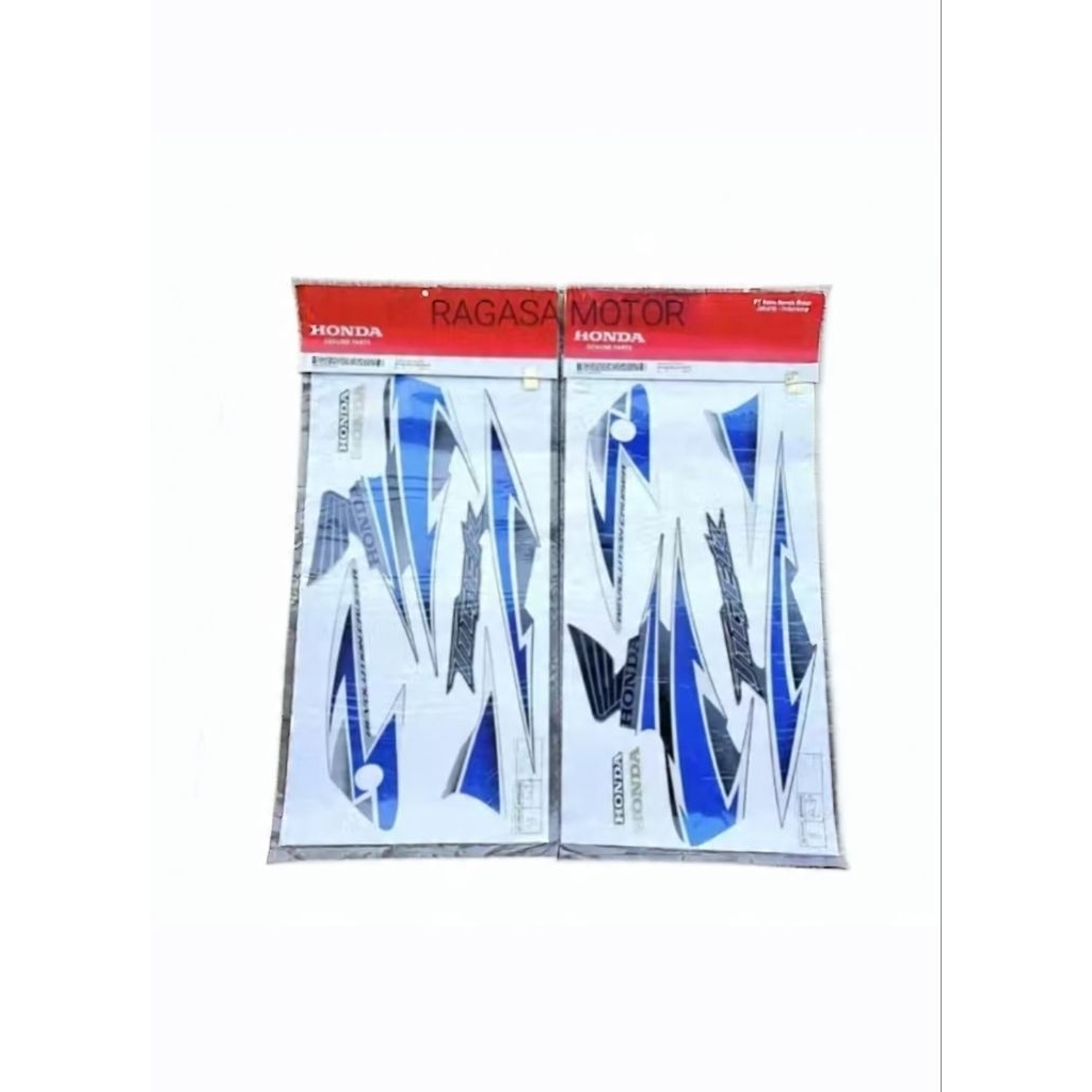 Striping tiger revo untuk body abu abu 2011 original baru AHM