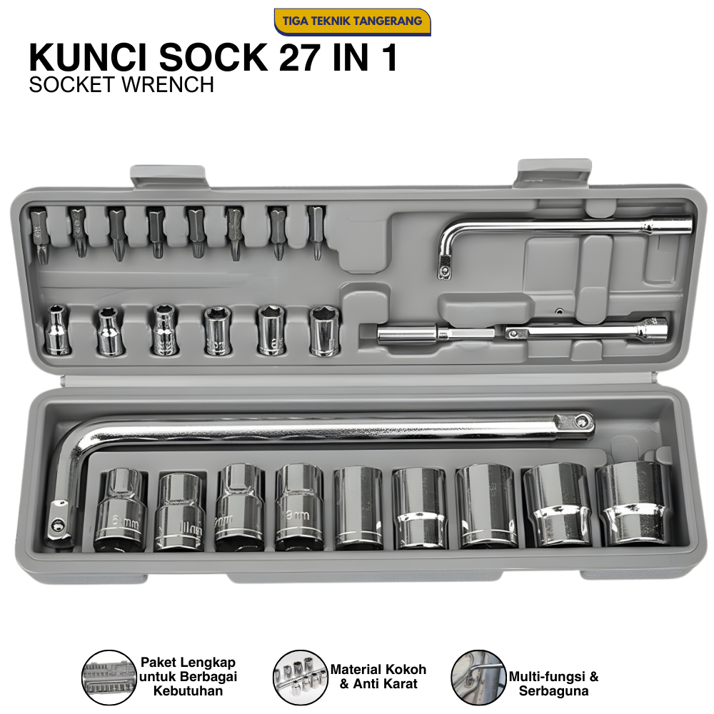 Kunci Shock 27in1 Set Lengkap Kunci Shock