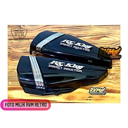 Cover Box Aki Rx King Set List Chrome Hitam Terlaris Rx king cobra