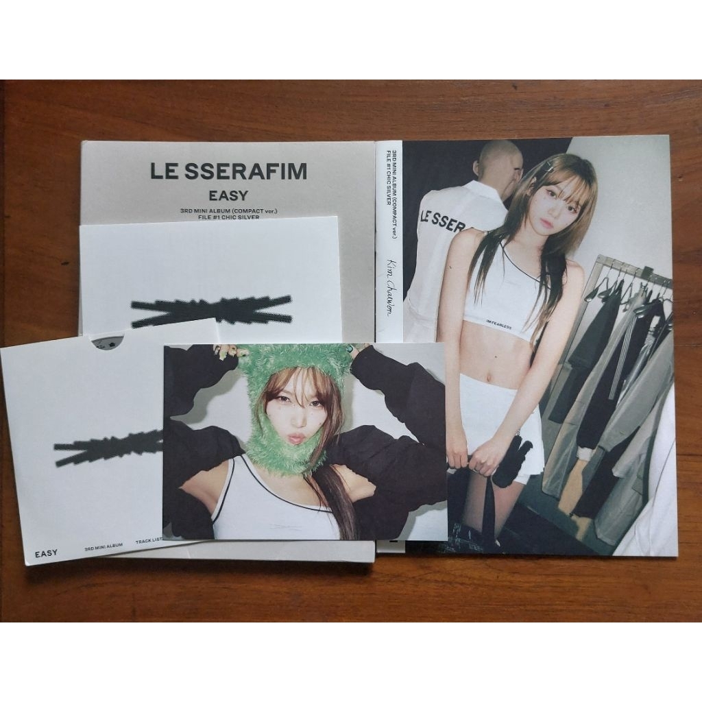 LE SSERAFIM Easy Chaewon Compact Album Unsealed