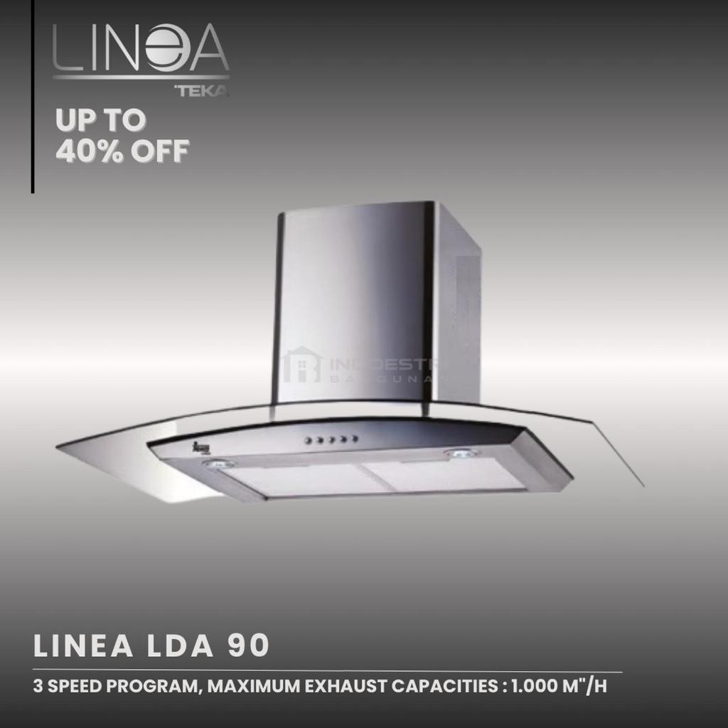Linea LDA-90 Cooker Hood 90cm Stainless Steel