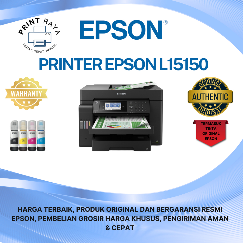 PRINTER Epson EcoTank L15150 A3 Wi-Fi Duplex AllinOne Ink Tank