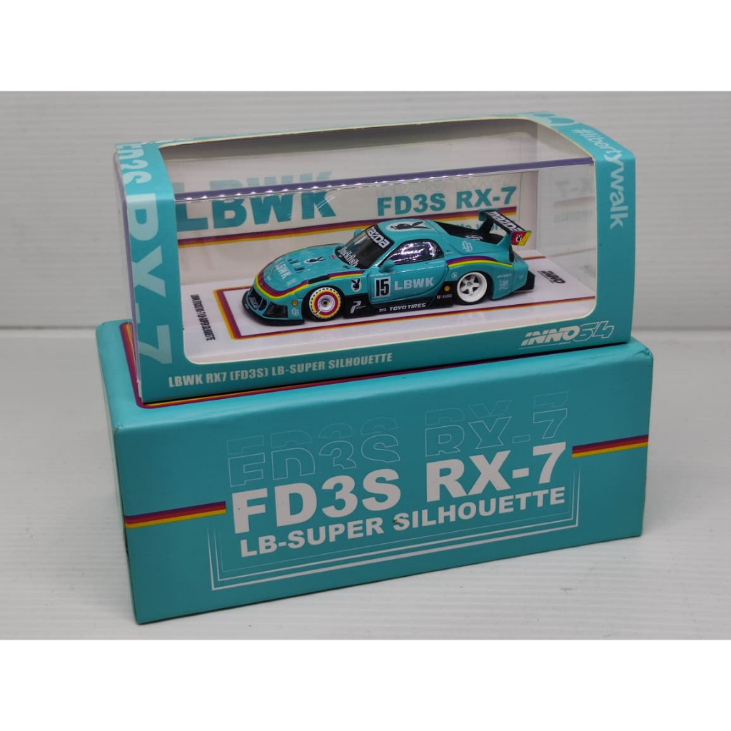 INNO 64 RX-7 LBWK LB-SUPER SILHOUETTE (UNSEALED)