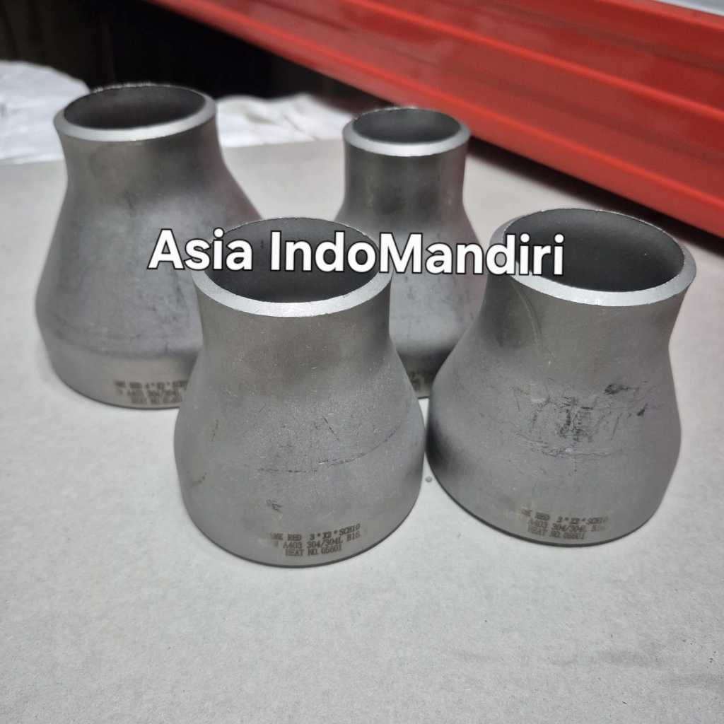 Reducer Las SCH10 Stainless SS 304 6" x 4" inch SCH 10 SS304