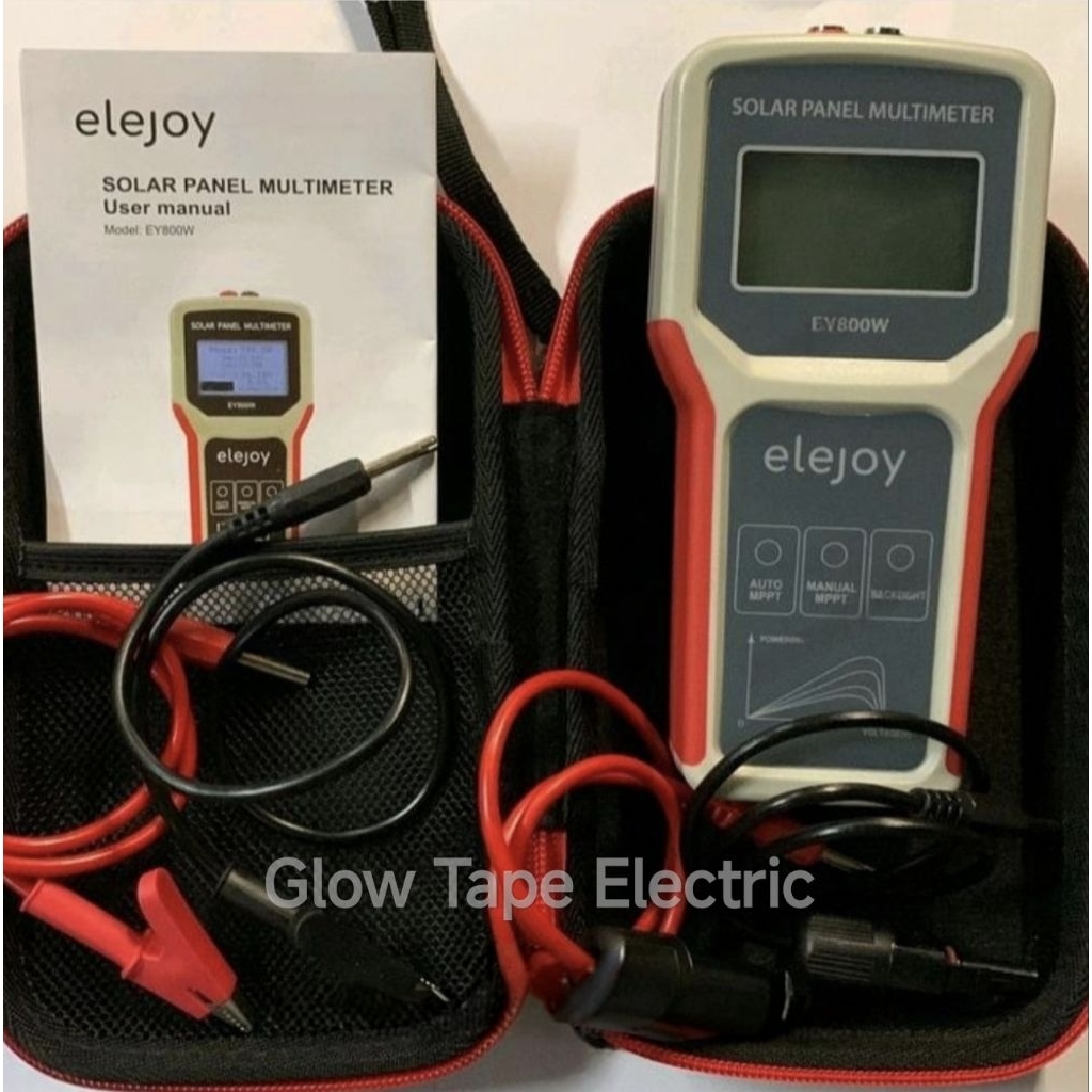 SOLAR PANEL MULTIMETER ELEJOY EY800W MULTITESTER DIGITAL PANEL SURYA