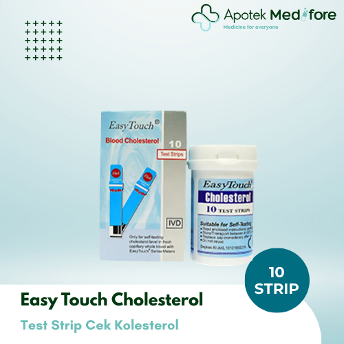 EASY TOUCH TEST STRIP KOLESTEROL ASAM URAT