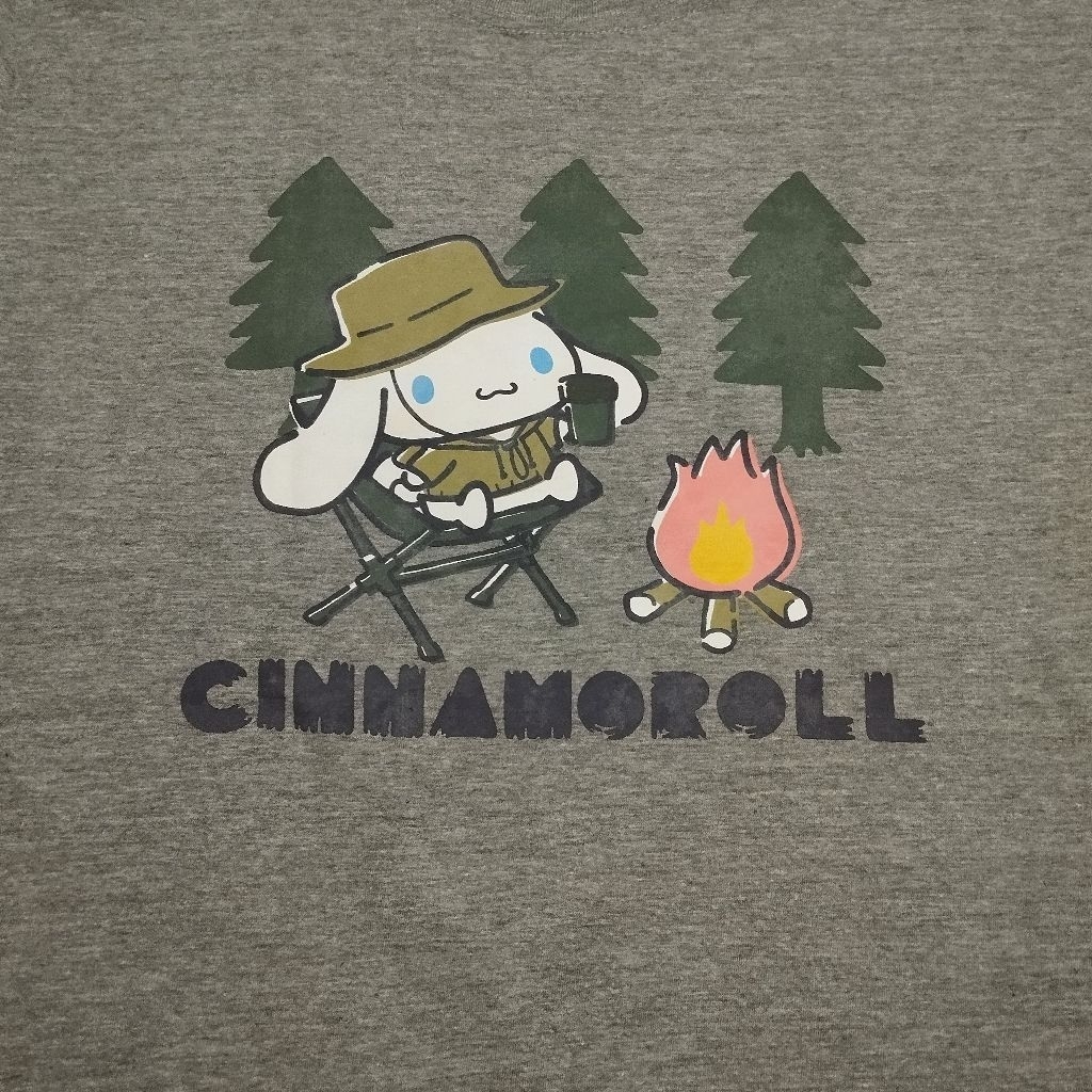 kaos official cinnamoroll sanrio