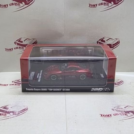 Inno64 Inno 64 TOYOTA SUPRA A80 GT300 TOP SECRET Red