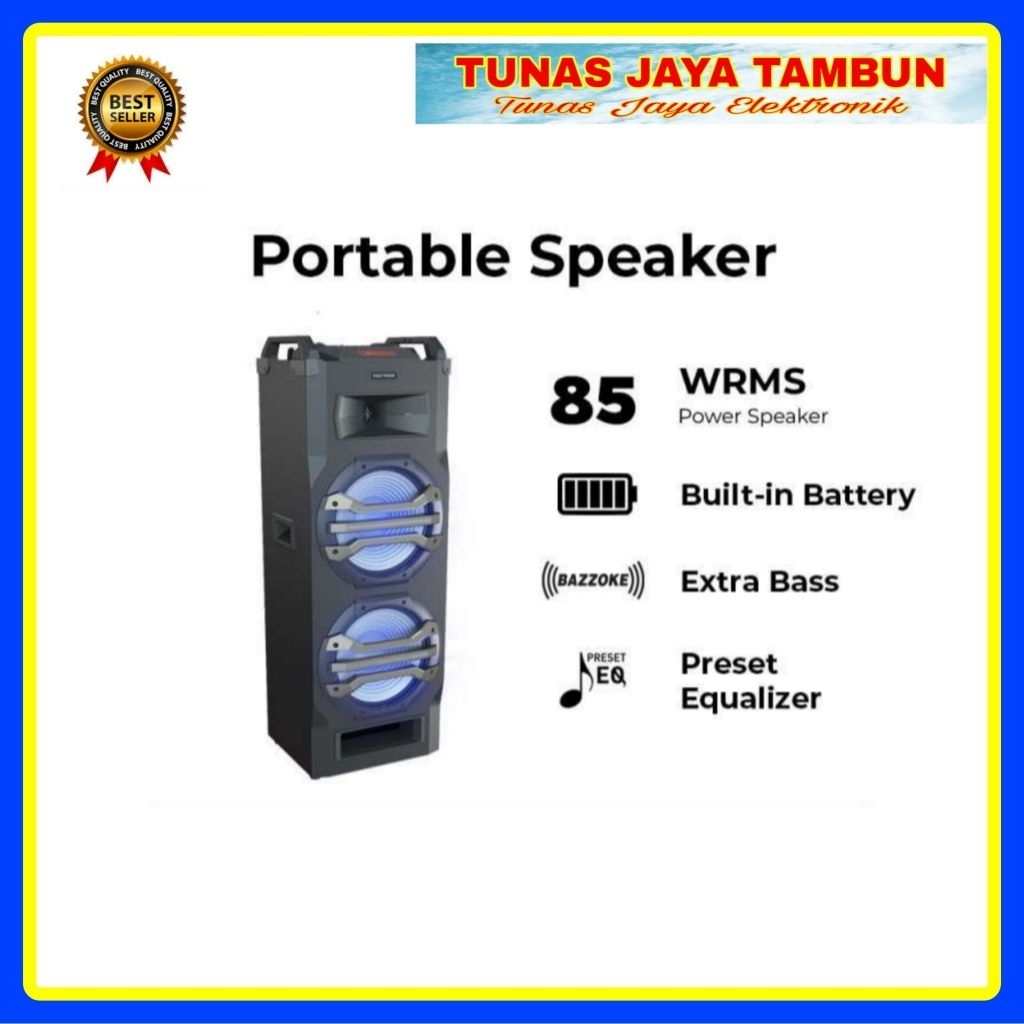 SPEAKER AKTIF POLYTRON PTS 12KF25 / SPEAKER BLUETOOTH POLYTRON PTS 12KF25 / POLYTRON PTS 12 KF 25