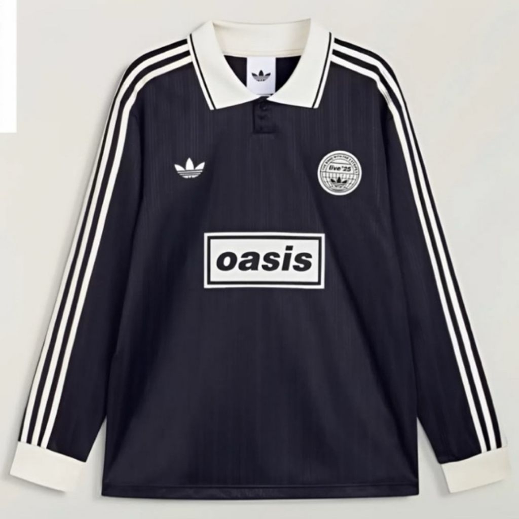 Jersey LongSleeve Adidas x Oasis Tour Jacquard Terbaru