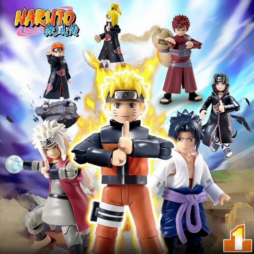 Action figure anime naruto blindbox acak random XJ1180