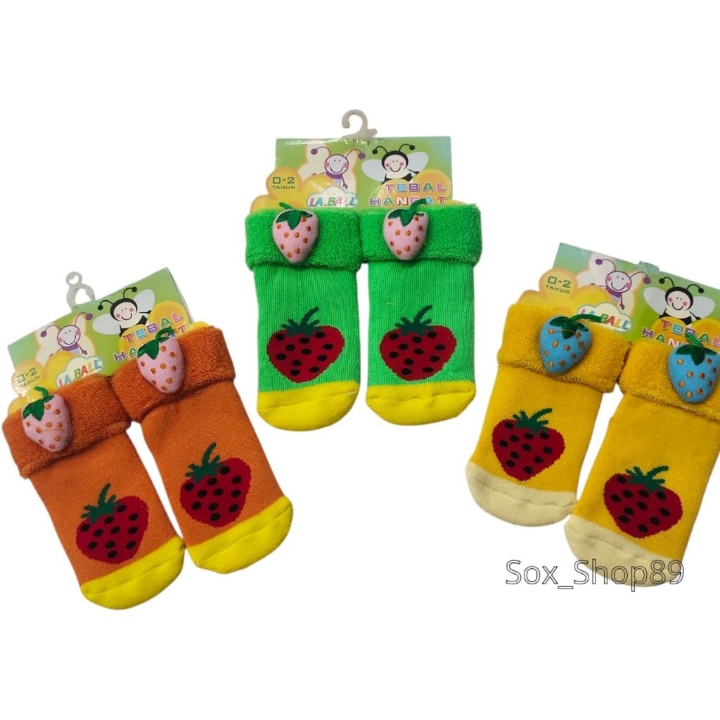 Kaos Kaki Bayi RATTLE_Kaos kaki rajut anak