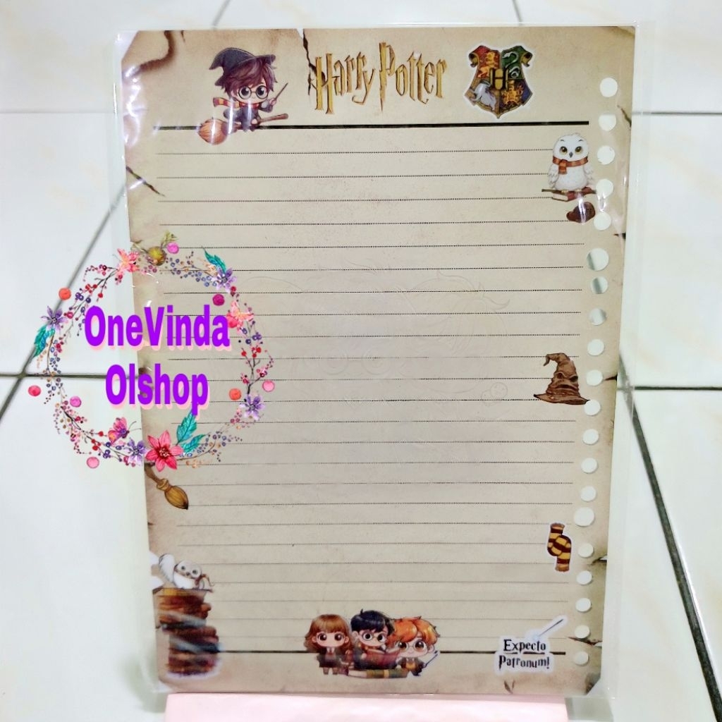Kertas Binder (BINDER PAPER) A5 - Harry Potter