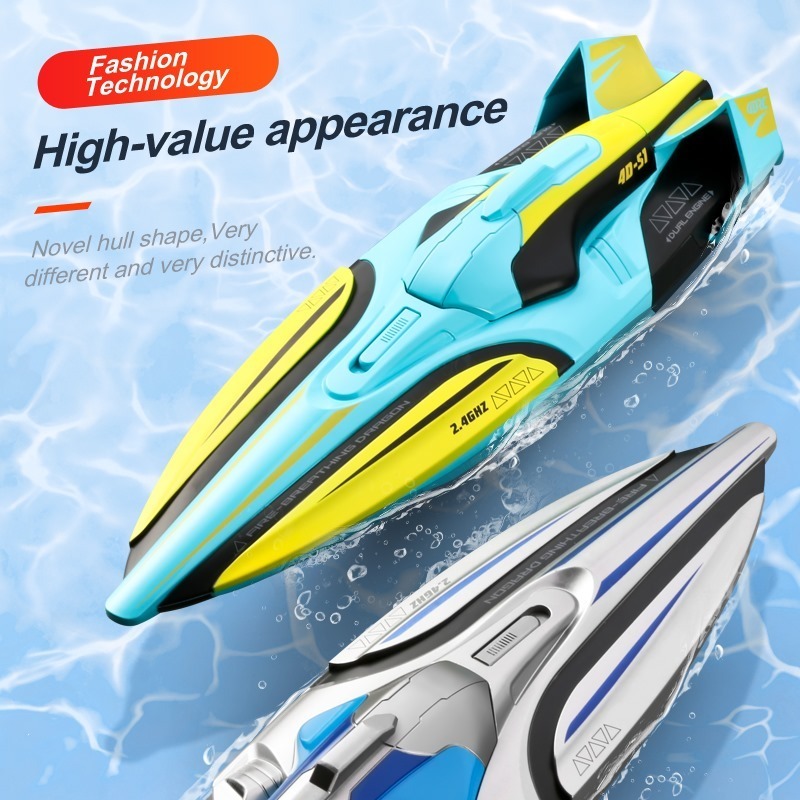 Rc Speed Boat 2.4 ghz 30 km/h  mainan kapal remote control super power full
