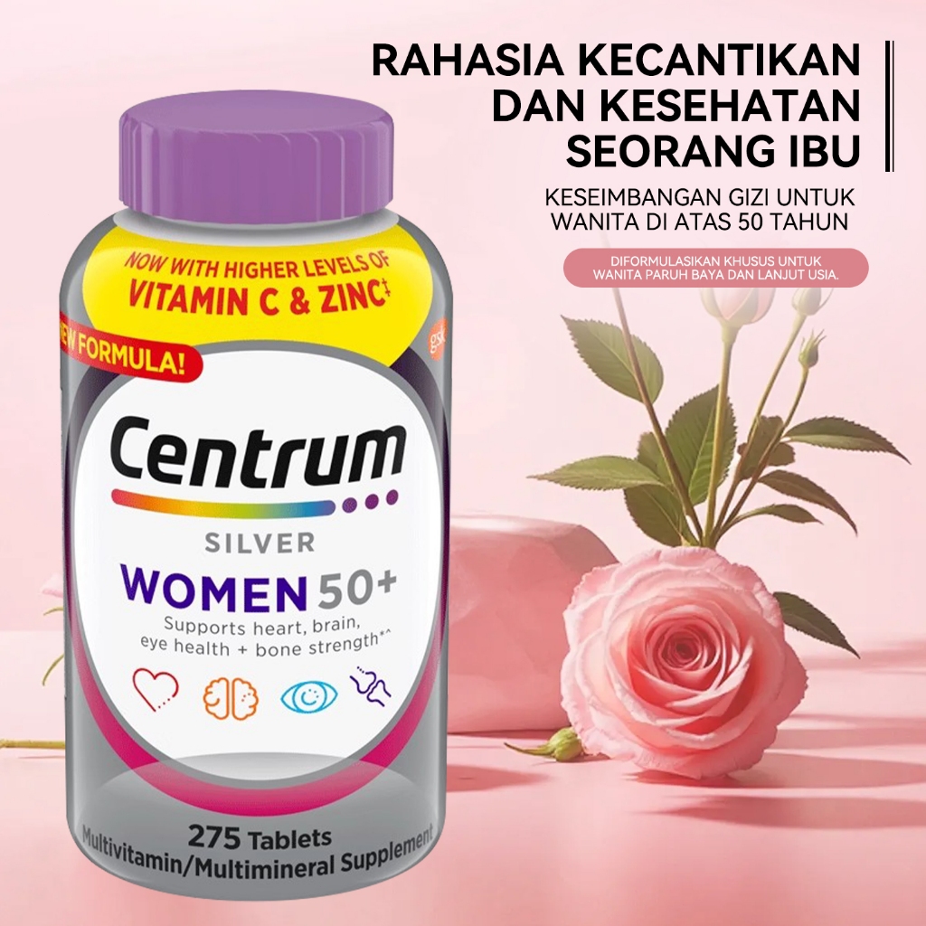 Centrum Silver Women 50+ Multivitamin 275 Tabs