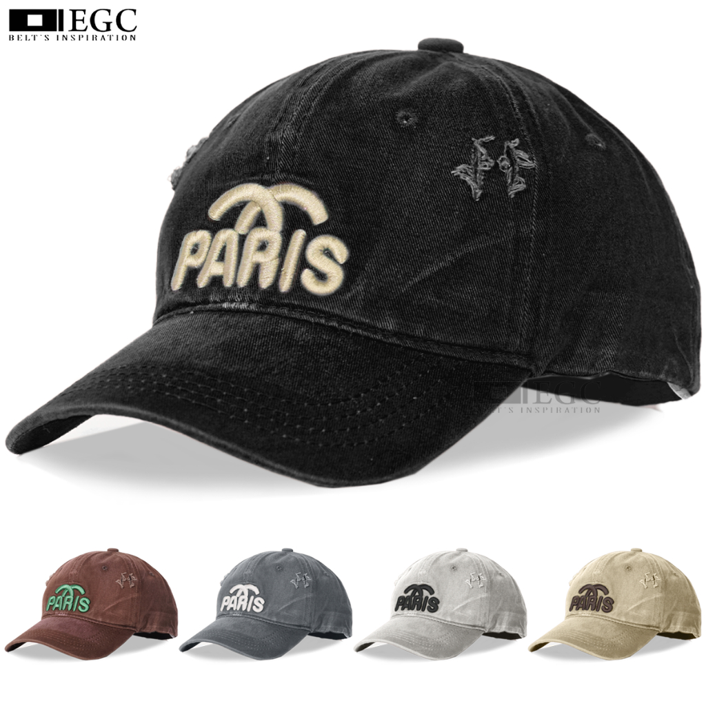 TOPI BASEBALL PARIS / TOPI BASEBALL UNISEX / TOPI BASEBALL GAYA KOREAN STYLE - TPI-228