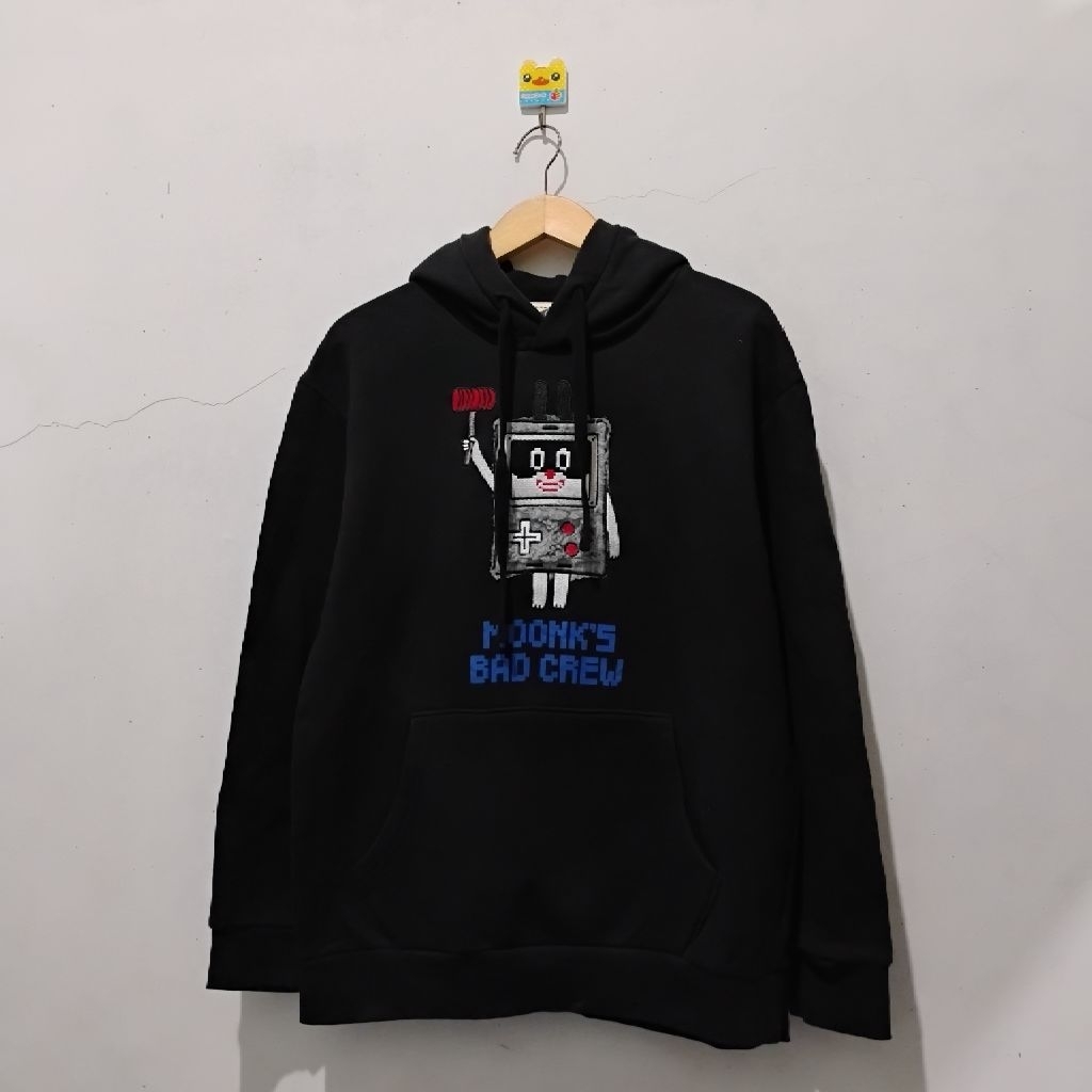 Hoodie Nii towel Size hitam XL A32