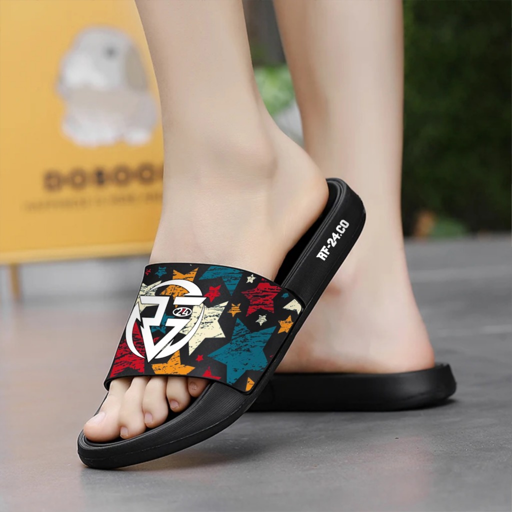 Sandal Slop Pria Dewasa/Sandal Slip On Casual Pria/Sandal Slide Karet Pria Model Terbaru