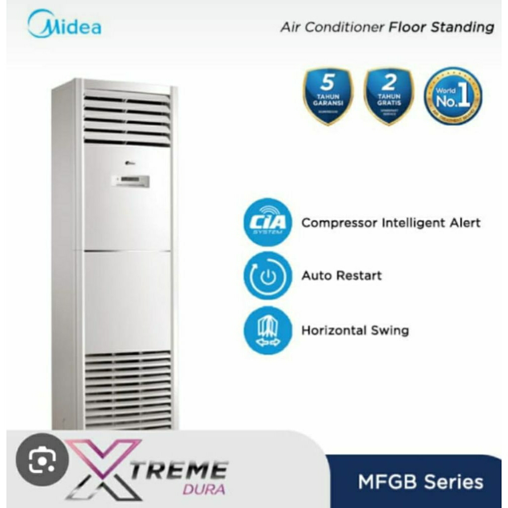Ac Floor Standing Midea 5 PK