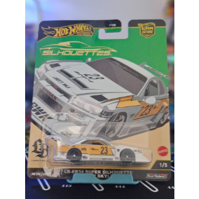 Hot Wheels Premium Super Silhouette Nissan Skyline R34 LBWK
