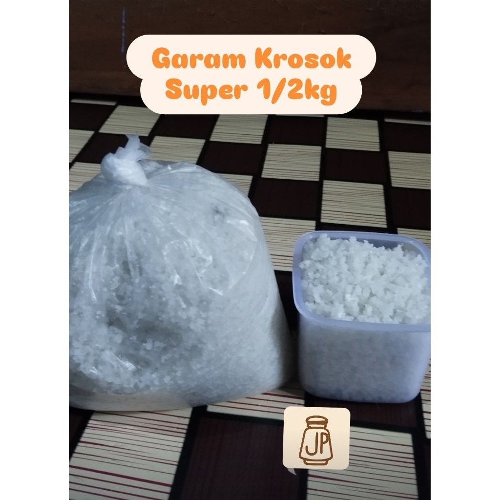 Krosok 500gram/Garam krosok/Garam ikan/Garam tani/Garam terapi