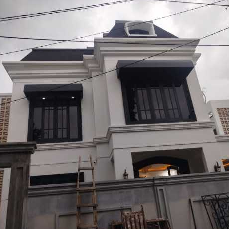 kanopi kain awning warna hitam elagan untuk jendela rumah murah